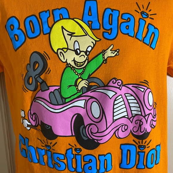 Richie Rich Christian Dior T-Shirt Size Medium - Picture 3 of 5